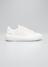 Versace Leather Low-top Classic Sneakers In White