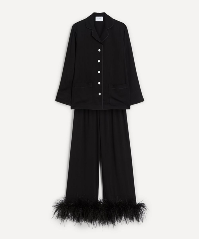 Sleeper Party Pyjama Set In Black