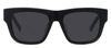 Givenchy Rectangular 55mm Acetate Sunglasses In Silver