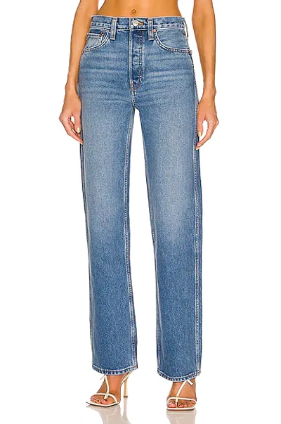 Re/done Women's 90's High-rise Loose Jeans In Rio Fade