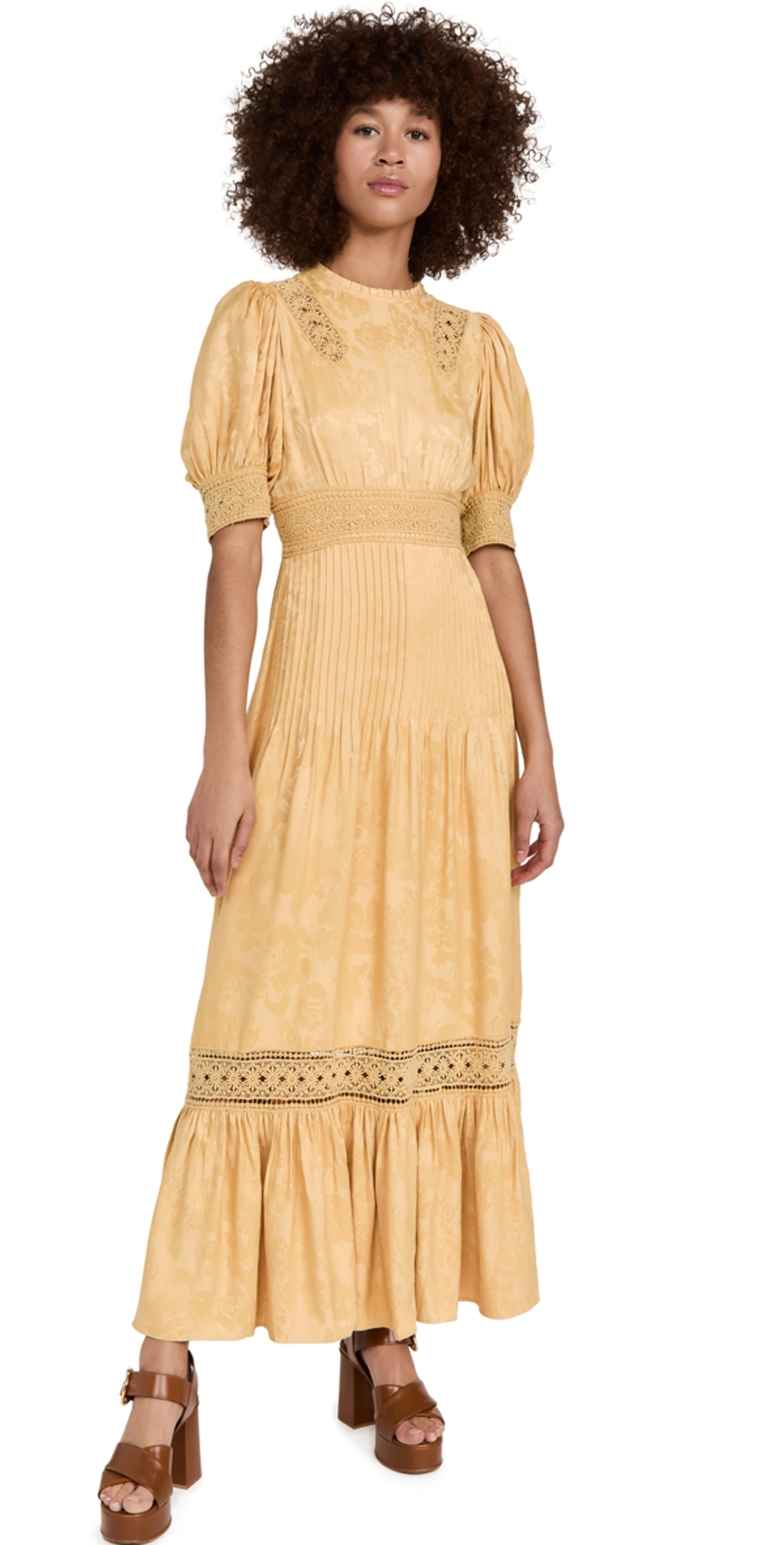 faux wrap maxi dress Send it Over Faux Wrap Maxi Dress Medium
