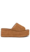 Free People Harbor Platform In Tan