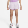 Nike Dri-fit Tempo Little Kids' Shorts In Doll