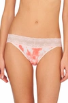 Natori Bliss Perfection Soft & Stretchy V-kini Panty Underwear In Sunrise Tie Dye Print
