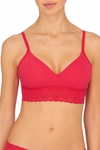 Natori Bliss Perfection Contour Soft Cup Wireless Bra (36d) In Sunset Coral