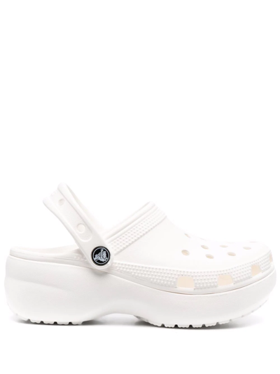 CROCS PLATFORM-SOLE CLOG SANDALS