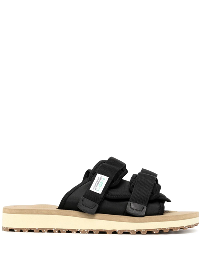 Suicoke Moto-cab-eco Touch-strap Sandals In Multi