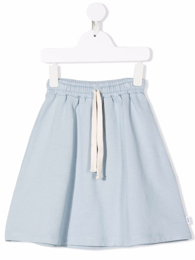 Knot Kids' Rowling Drawstring Midi Skirt In Blue