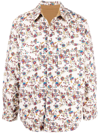 ISABEL MARANT FLORAL-PRINT COTTON SHIRT JACKET