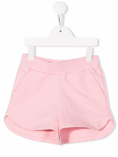 Douuod Kids' 标贴短裤 In Pink