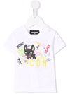 Dsquared2 Logo-print Short-sleeved T-shirt In White