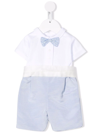 La Stupenderia Tailored Shirt Set In Blue