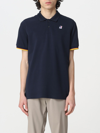 K-way Polo Shirt  Men In Navy