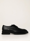 ALEXANDER MCQUEEN ALEXANDER MCQUEEN LEATHER DERBY SHOES,C74363002