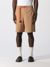 Kenzo Cotton Bermuda Shorts Men In Mud