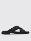Camper Edy Leather Sandals In Black