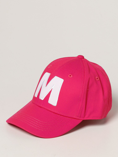 Marni Kids' Baseball Hat In Fuchsia
