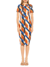 Alexia Admor Women's Kristina Midi Sheath Dress In Retro Geo