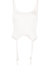 Heron Preston Cotton Jersey Tank Top In White