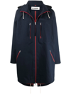 JIL SANDER COTTON PARKA COAT