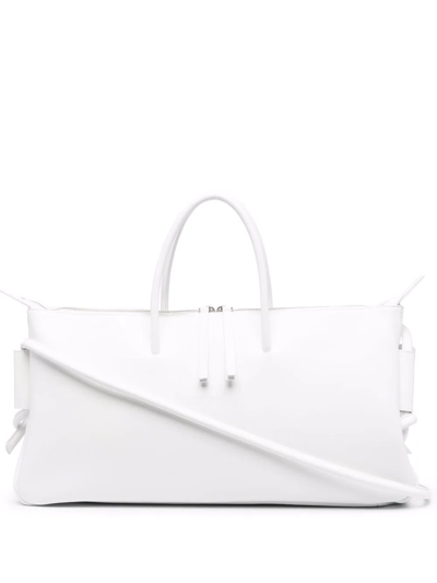 Marsèll Sacchina Leather Tote Bag In White