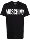 MOSCHINO LOGO-PRINT ORGANIC COTTON T-SHIRT