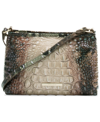 Brahmin Lorelei Croc Embossed Leather Shoulder Bag In Diamondback