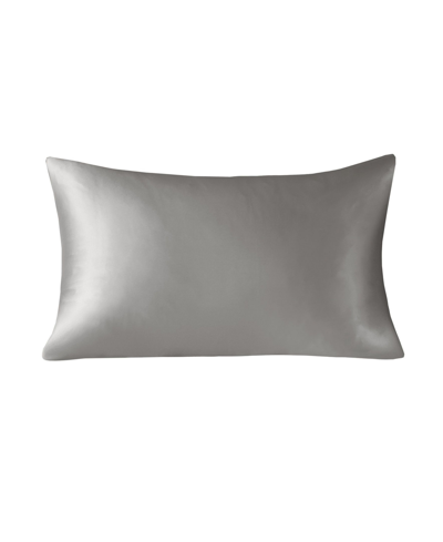 Madison Park 25-momme Mulberry Silk Pillowcase, King In Gray