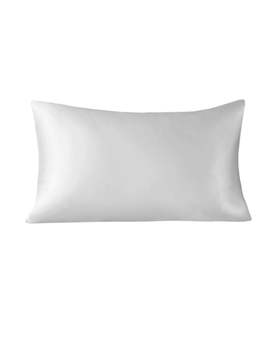Madison Park 25-momme Mulberry Silk Pillowcase, King In White