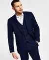 Tommy Hilfiger Men's Modern-fit Th Flex Stretch Solid Suit Jacket In Navy