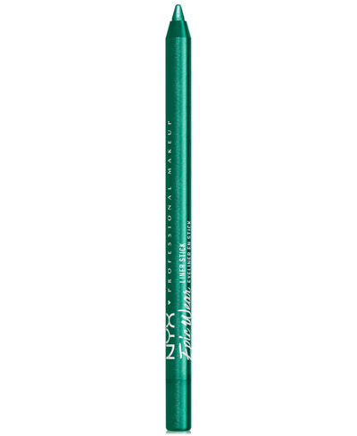 Nyx Professional Makeup Epic Wear Liner Stick Long Lasting Eyeliner Pencil In Intense Teal (teal)