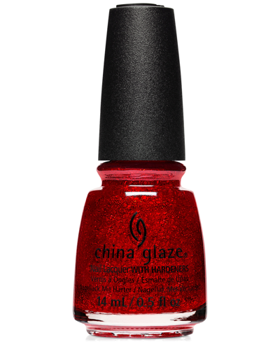 China Glaze Nail Lacquer With Hardeners In Ruby Pumps