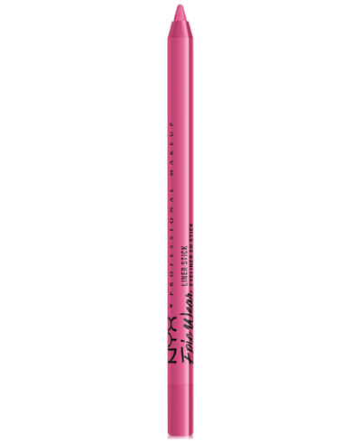 Nyx Professional Makeup Epic Wear Liner Stick Long Lasting Eyeliner Pencil In Pink Spirit (pink)