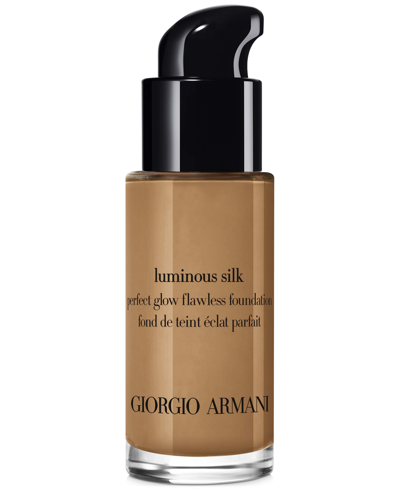 Giorgio Armani Armani Beauty Luminous Silk Perfect Glow Flawless Oil free Foundation Travel Size In tan To Deep With Golden Undertones ModeSens