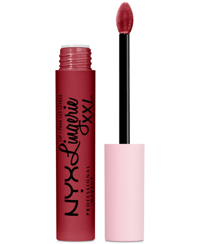 Nyx Professional Makeup Lip Lingerie Xxl Long-lasting Matte Liquid Lipstick In It's Hotter