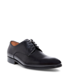 Steve Madden Nunan Plain Toe Oxford In Black Leather