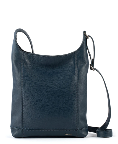 The Sak Women's De Young Small Leather Crossbody Bag In Indigo