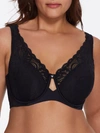 Bare Necessities Bette Lace Contour Bra In Noir