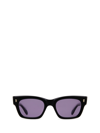 Cutler And Gross Sunglasses Cgsn 1391 53 05 05 In Matt Black