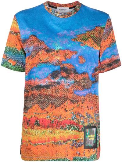 Ambush Graphic-print T-shirt In Multi