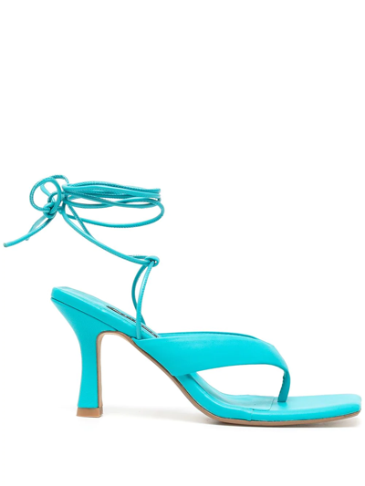 Senso Ultima Thong-strap Sandals In Blue
