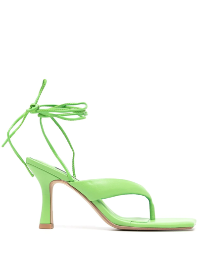 Senso Ultima 80mm Flip-flop Sandals In Green