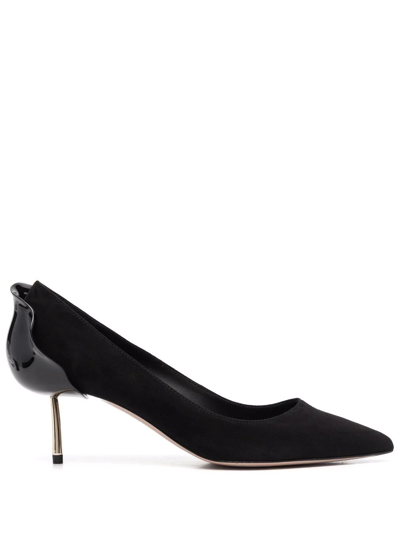 Le Silla Petal-heel Pumps In Black