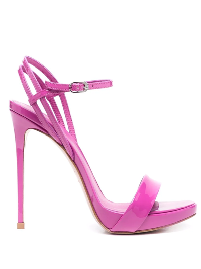 Le Silla Gwen 120mm Stiletto Sandals In Pink
