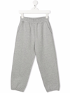 Douuod Teen Logo-print Cotton Track Trousers In Grey