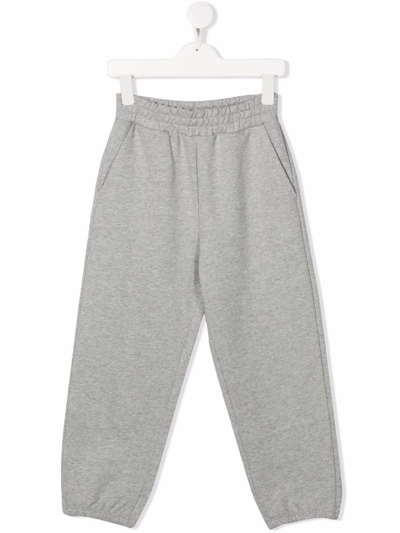 Douuod Teen Logo-print Cotton Track Trousers In Grey