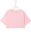 Douuod Teen Patch-detail Short-sleeved T-shirt In Pink