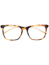 BOUCHERON TORTOISESHELL-EFFECT OPTICAL GLASSES