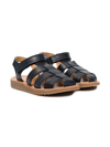 GALLUCCI RAGNETTO WOVEN-STRAP SANDALS