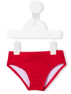 Dsquared2 Logo-print Swim Trunks In Red